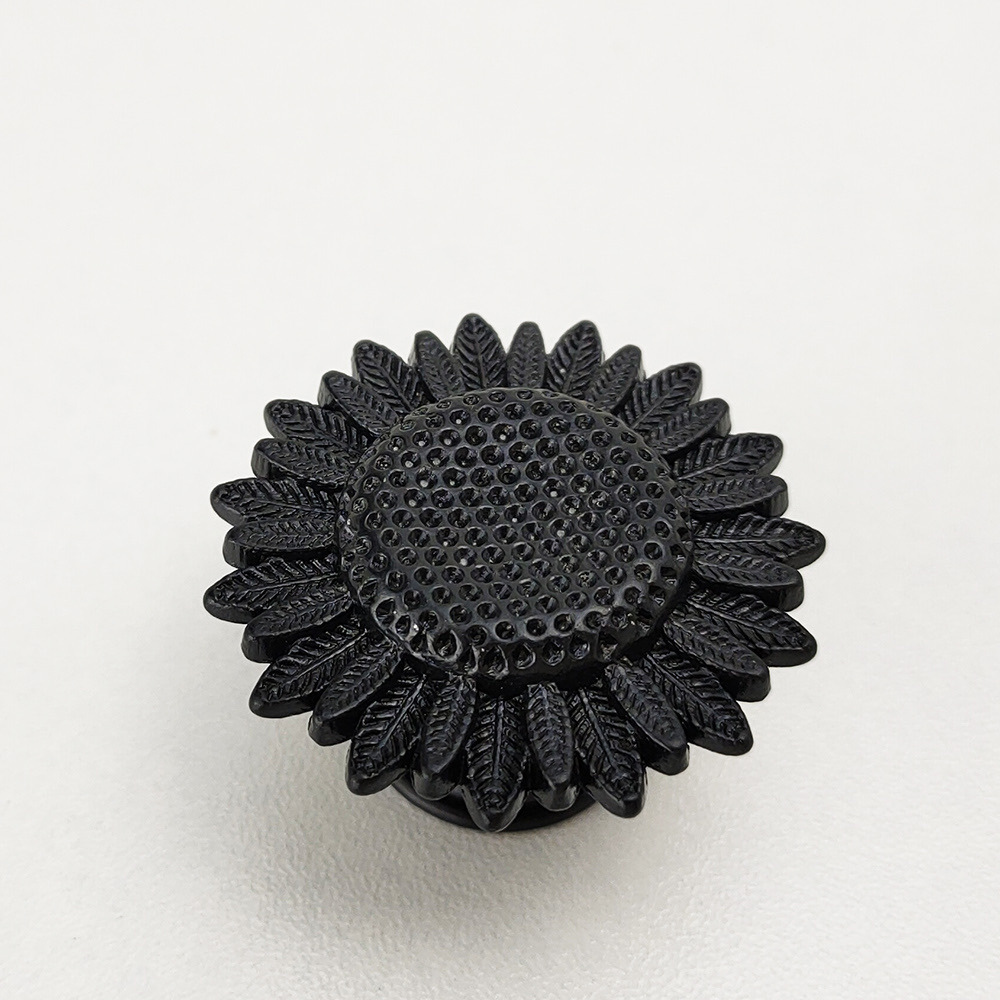Vintage Furniture Hardware Replacement - Vintage Sunflower Cabinet Knob Zinc Alloy