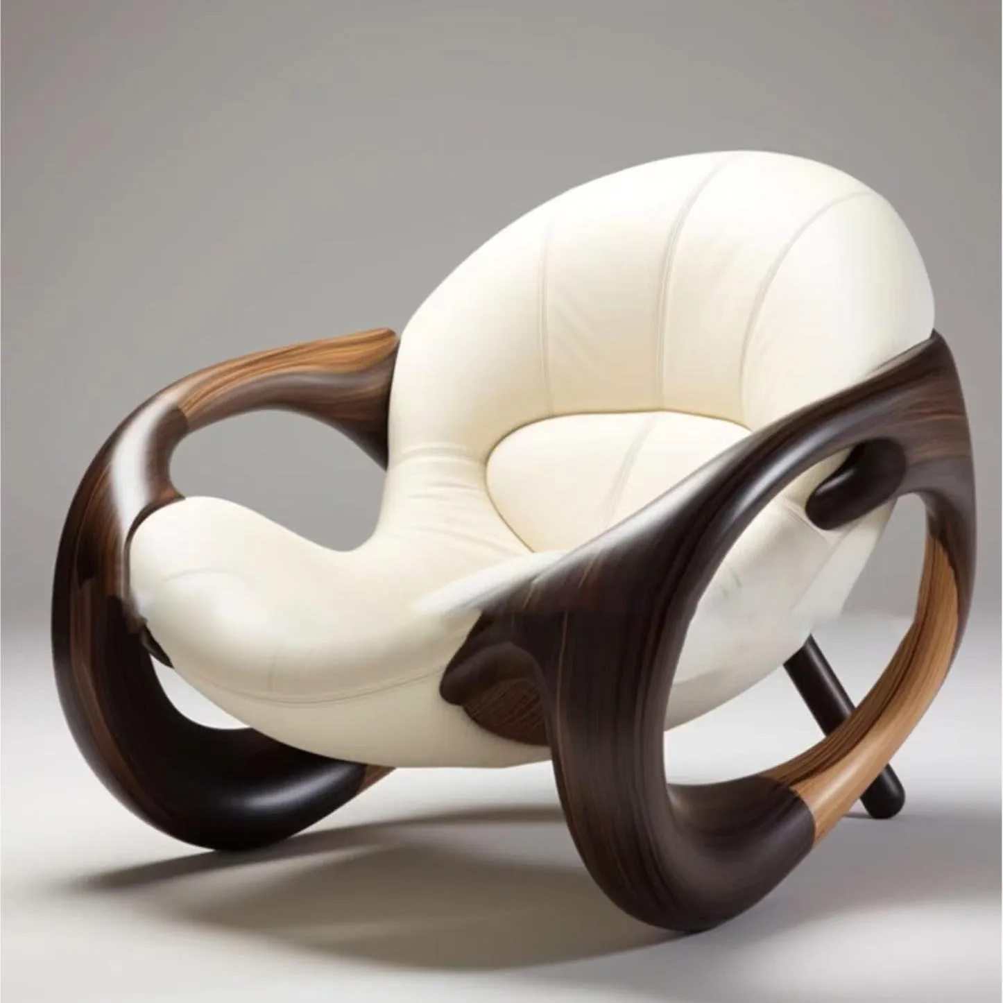 Z. A. Furniture - Z Solid Wood Sofa Chair for