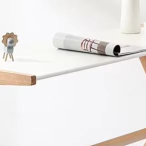 Japanese Furniture Hardware - Nordic Study Solid Wood Desk Modern
