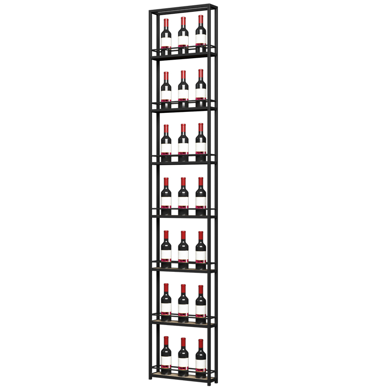 Z. A. Furniture - Z@*Iron Floor-to-Floor Card Partition Wine Display