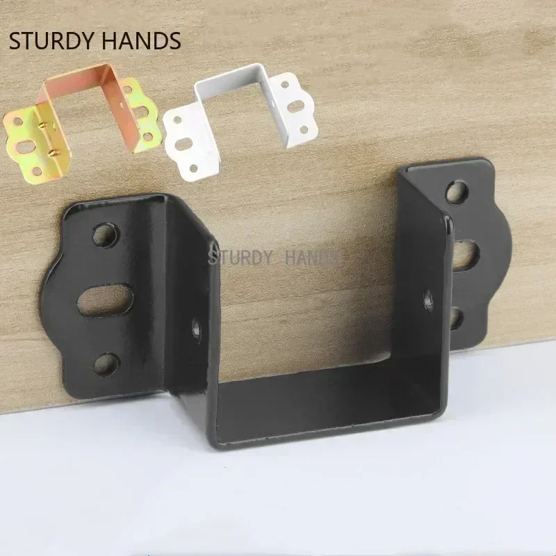 Furniture Hardware For Bed - 4PC/lot Cold Rolled Steel Bedstead Fixed