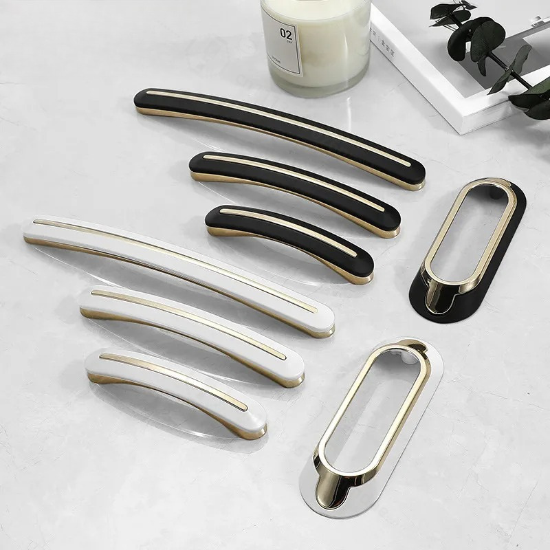 Furniture Hardware - Modern Simple Zinc Alloy Cabinet Drawer