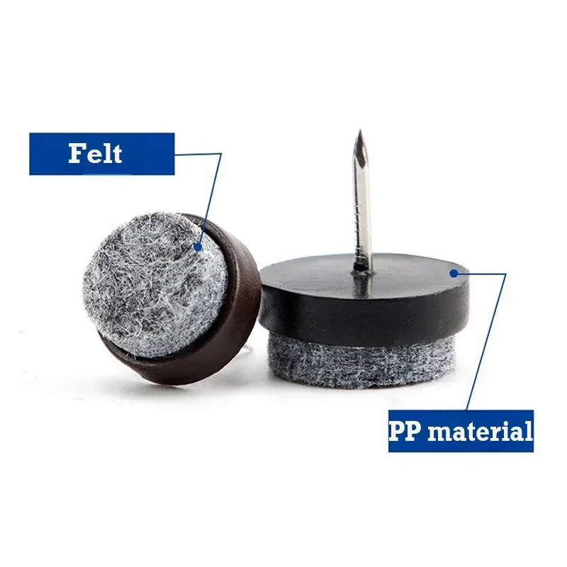 30pcs 14-28mm Plastic Felt Nai - Furniture Hardware For Bed recension och pris