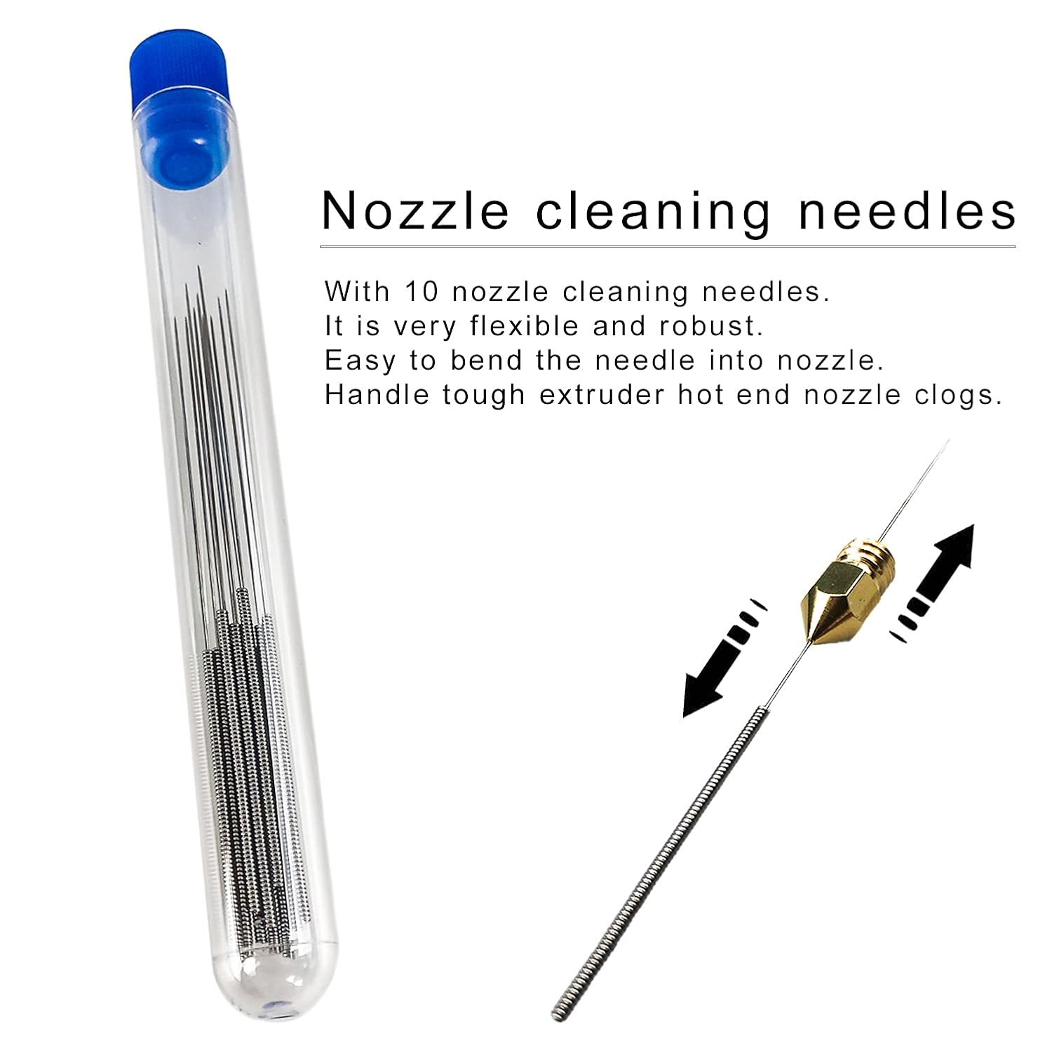 CREALITY 20 Pcs MK8 Brass Nozz - Creality Printer K1 recension och pris