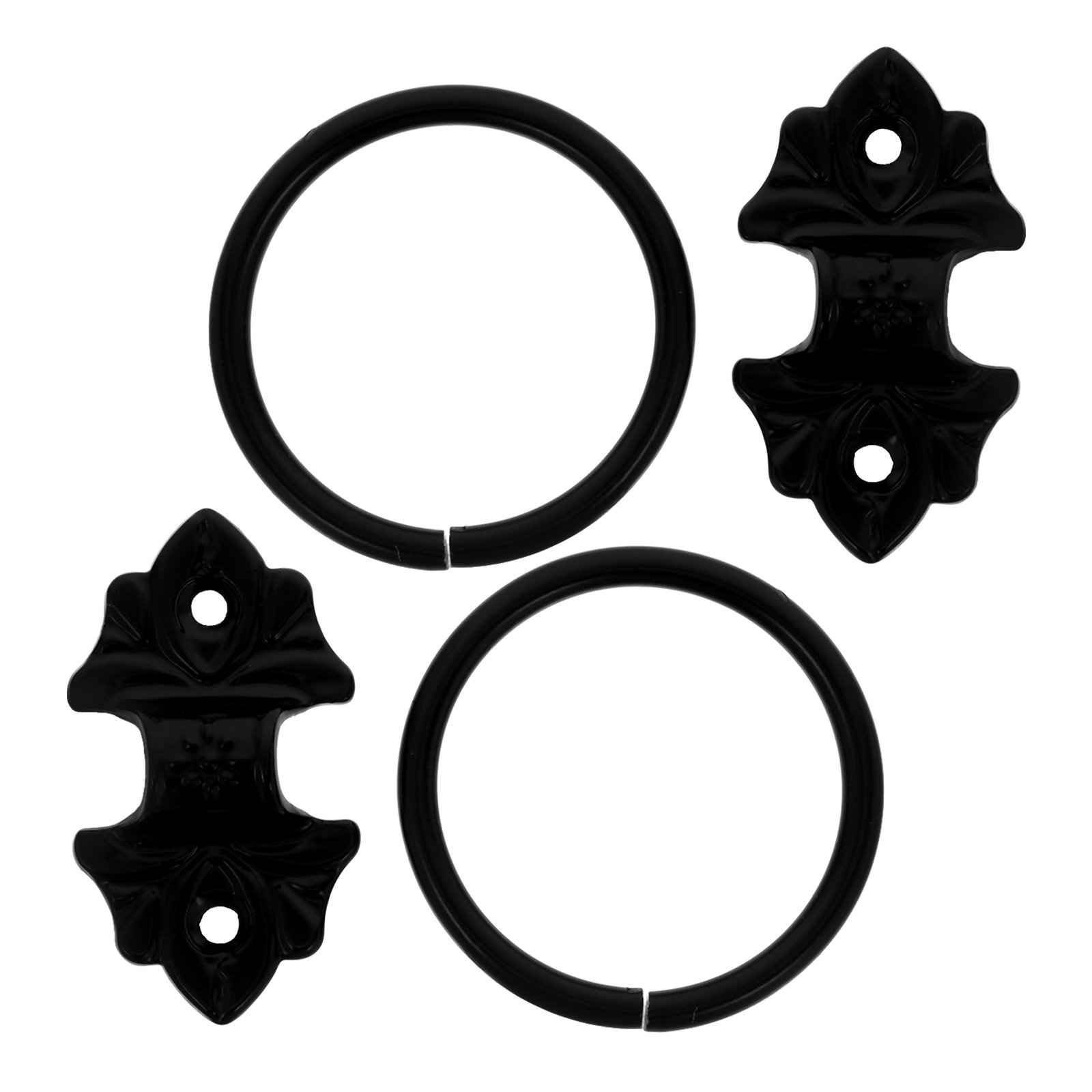 2Pcs Vintage Round Pull Rings  - Vintage Furniture Hardware Replacement recension och pris