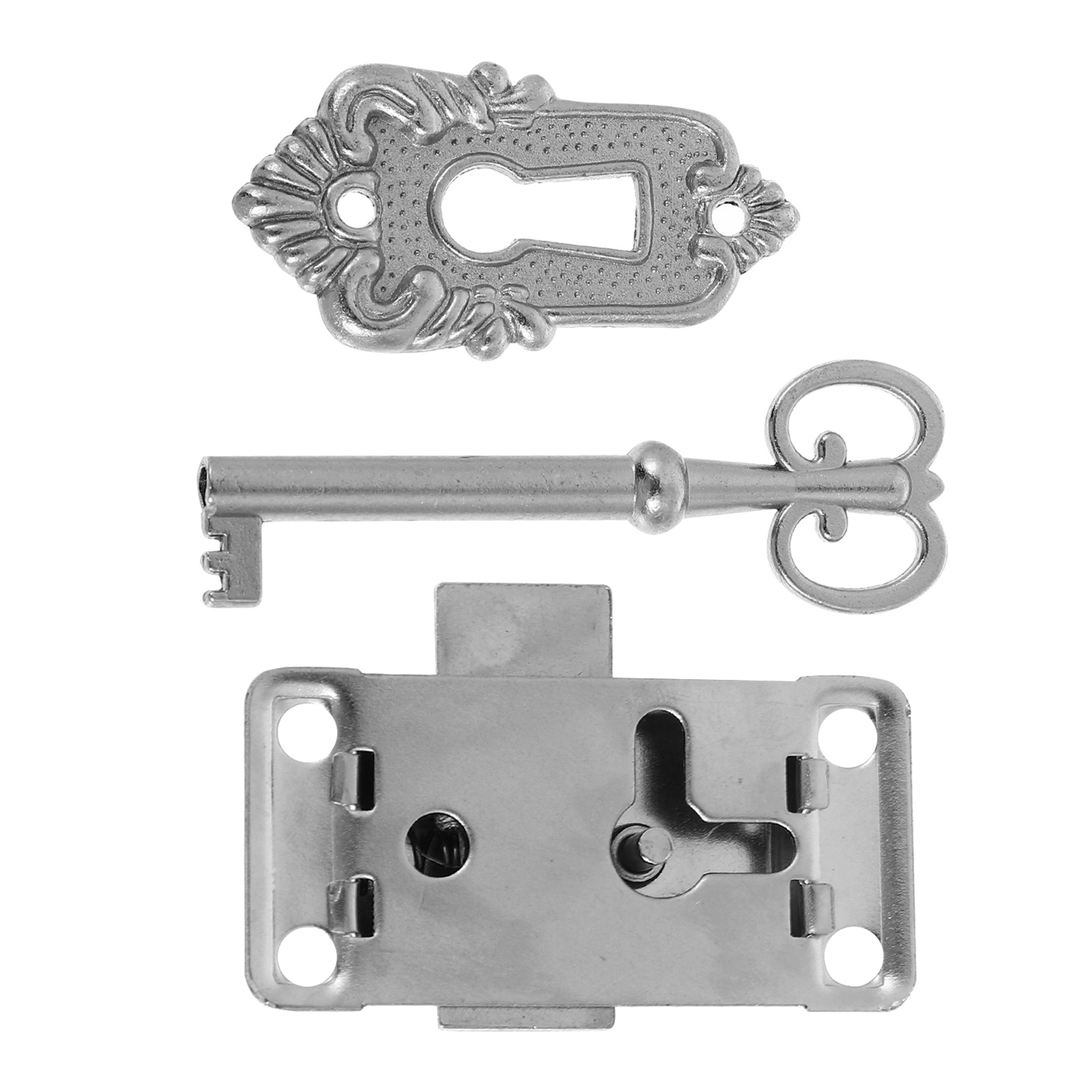 2Sets Lock Set Retro Iron Latc - Vintage Furniture Hardware Replacement recension och pris
