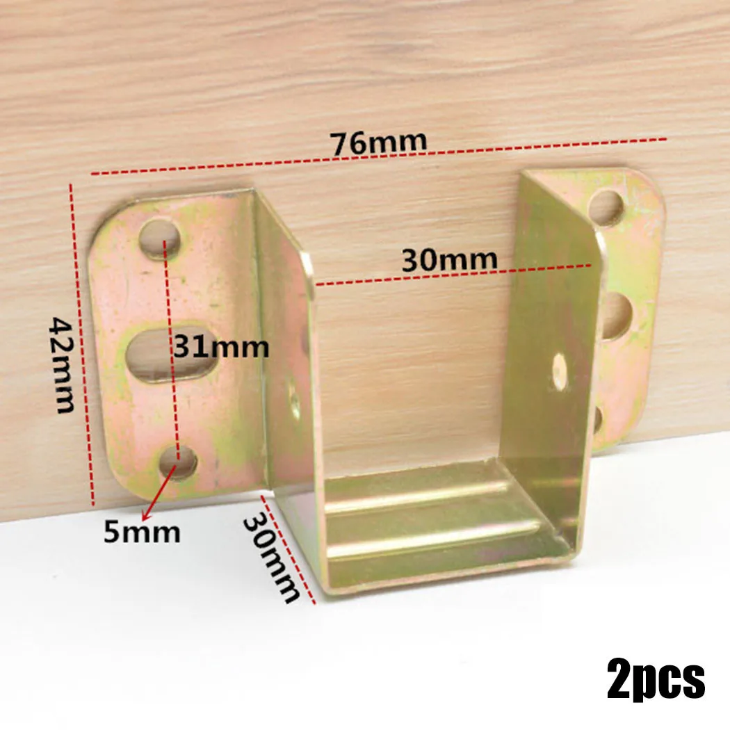 2pcs U Shaped Metal Bed Bracke - Furniture Hardware For Bed recension och pris