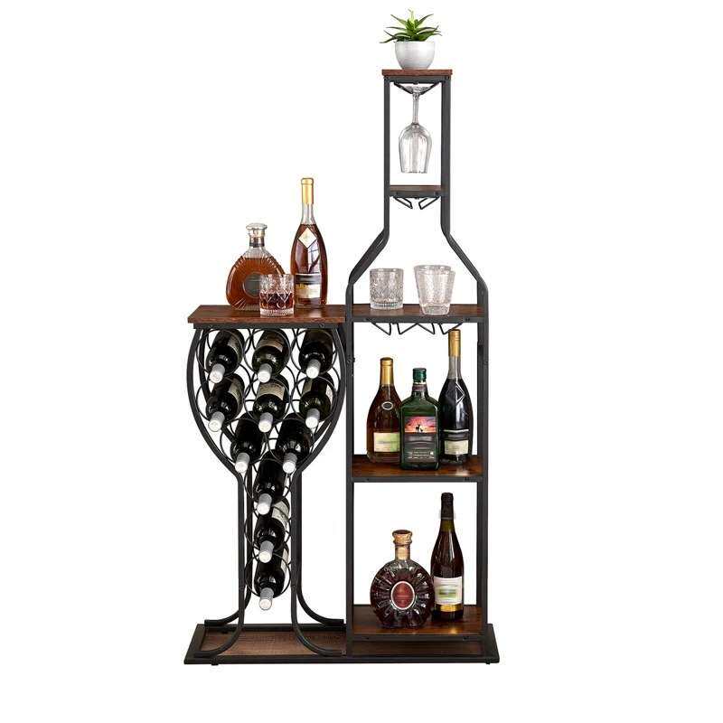 Z@*European-style Iron Wine Ra - Z. A. Furniture recension och pris