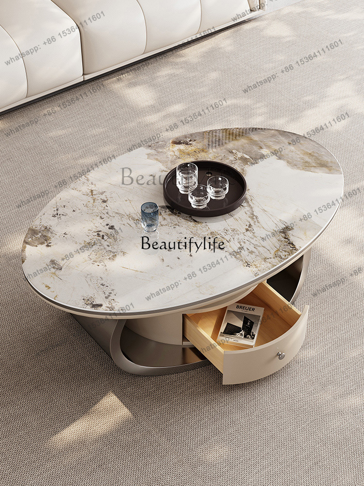 z.Light luxury rock slab oval  - Z. A. Furniture recension och pris