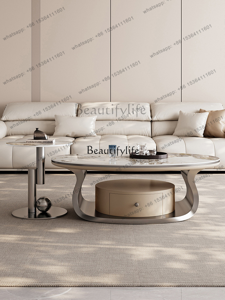 z.Light luxury rock slab oval  - Z. A. Furniture recension och pris