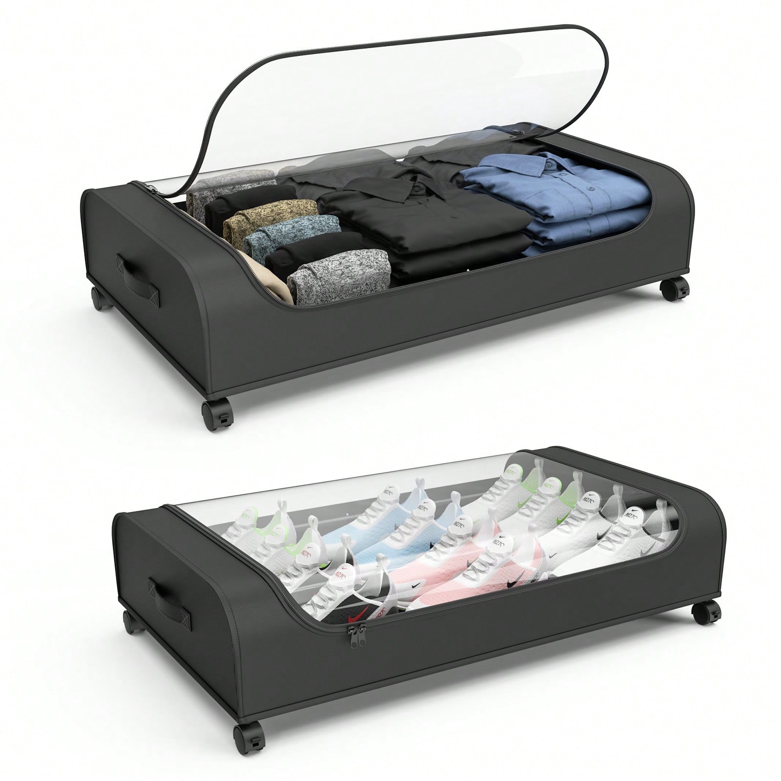 Underbed Storage Organizer Wit - Furniture Hardware For Bed recension och pris