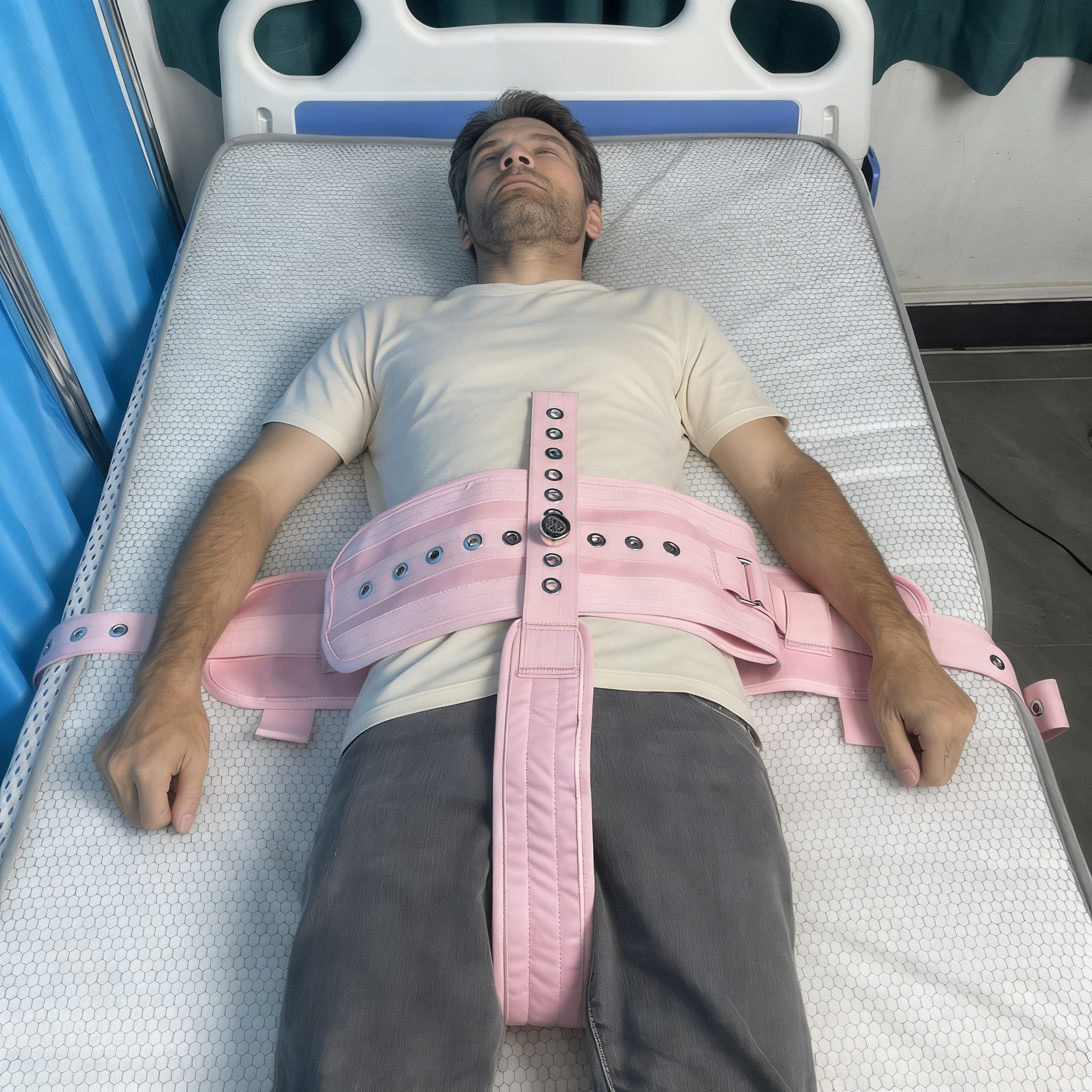 Pink Waist and Crotch Restrain - Furniture Hardware For Bed recension och pris