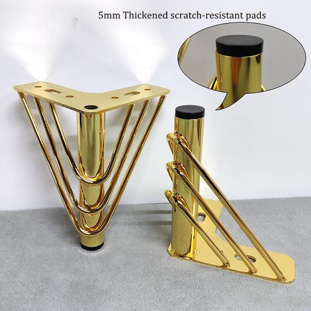 Golden Color Furniture Legs Th - Furniture Hardware Material recension och pris