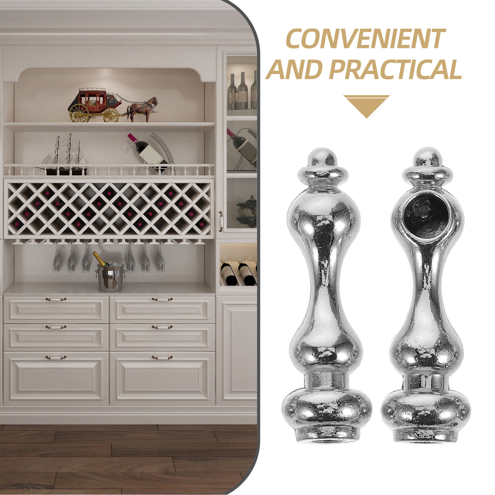 4Pcs Railing Accessories Furni - Furniture Hardware recension och pris
