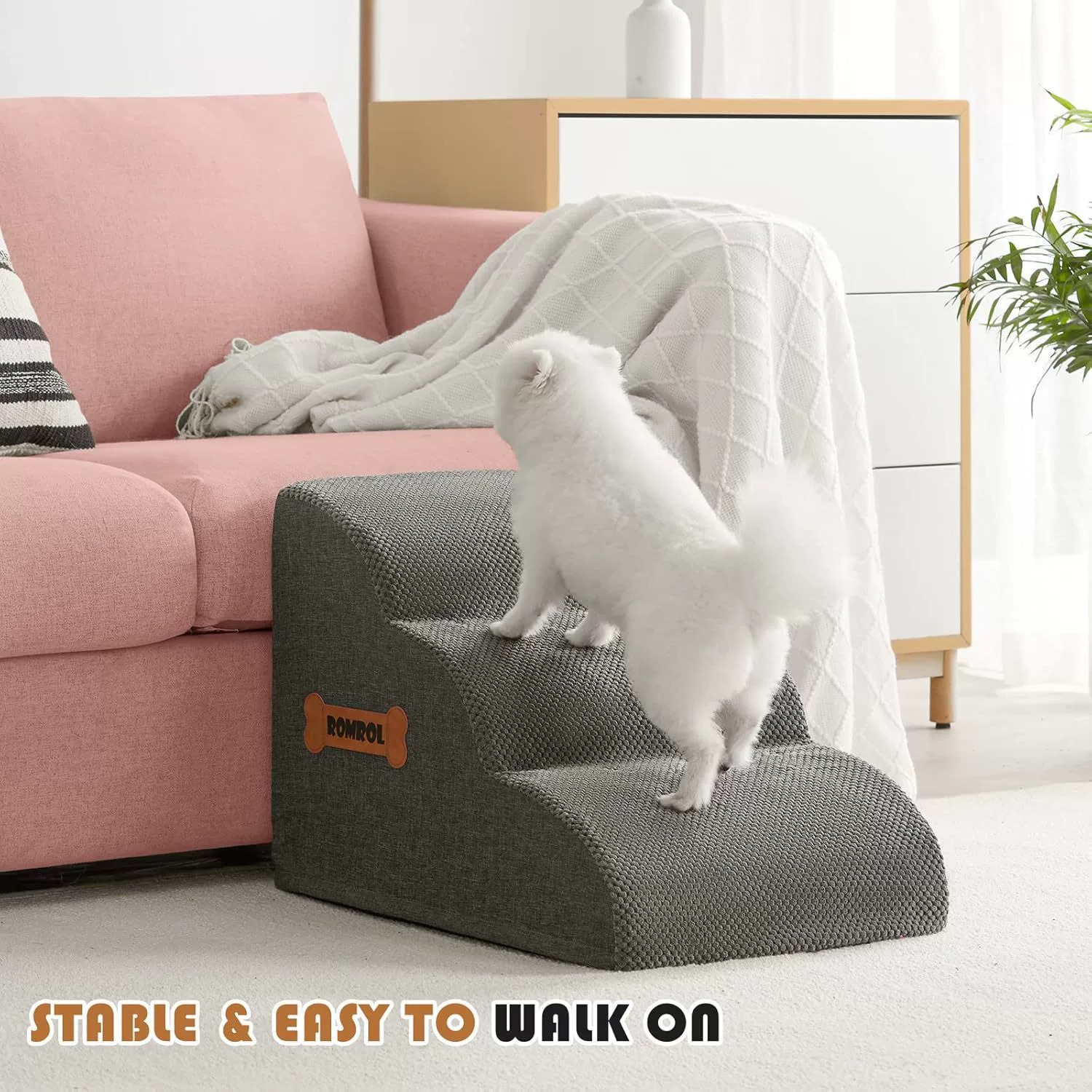 Ladder Puppys Stairs Pets Bone - Furniture Hardware For Bed recension och pris