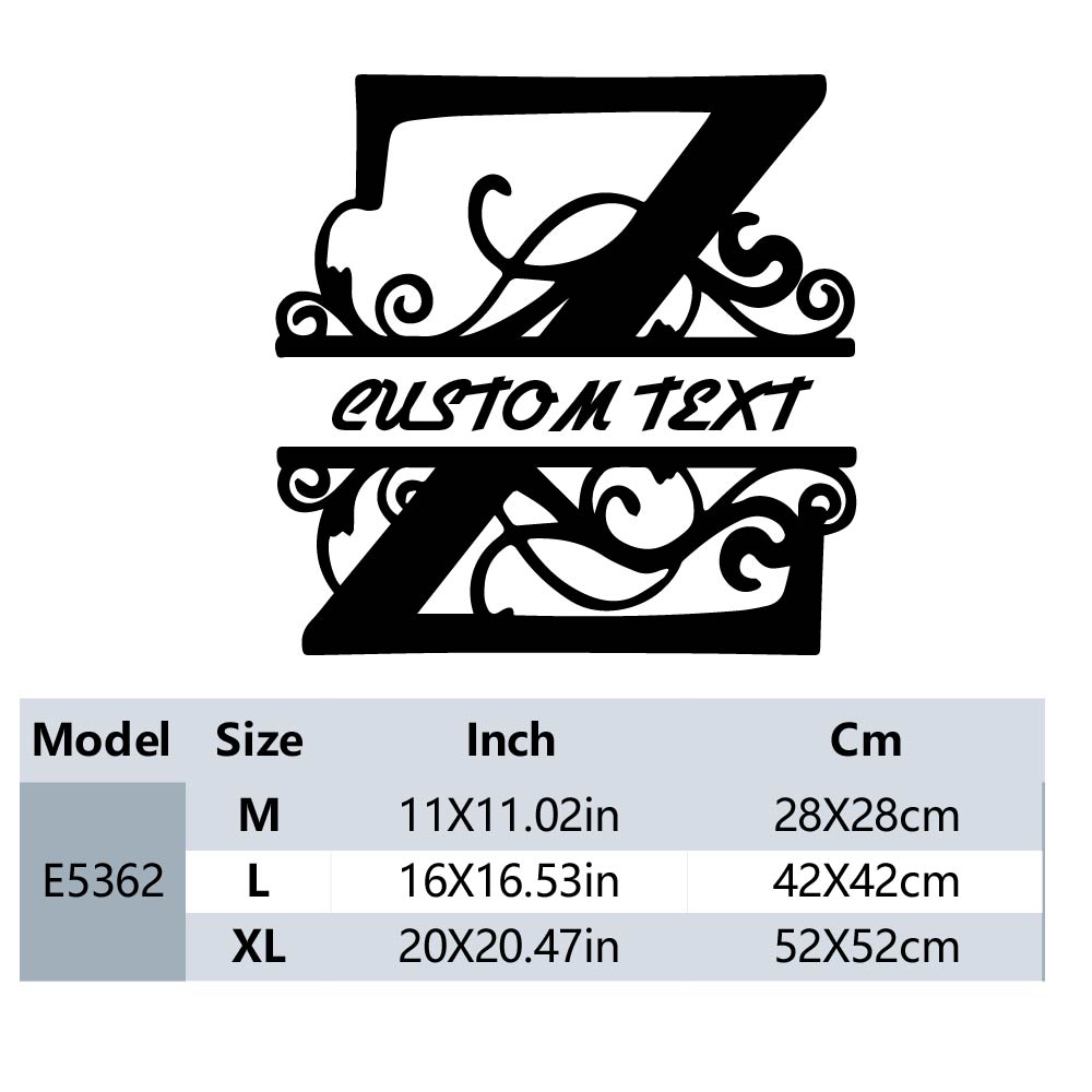 1PC Hot Sale Letter Z Customiz - Z. A. Furniture recension och pris