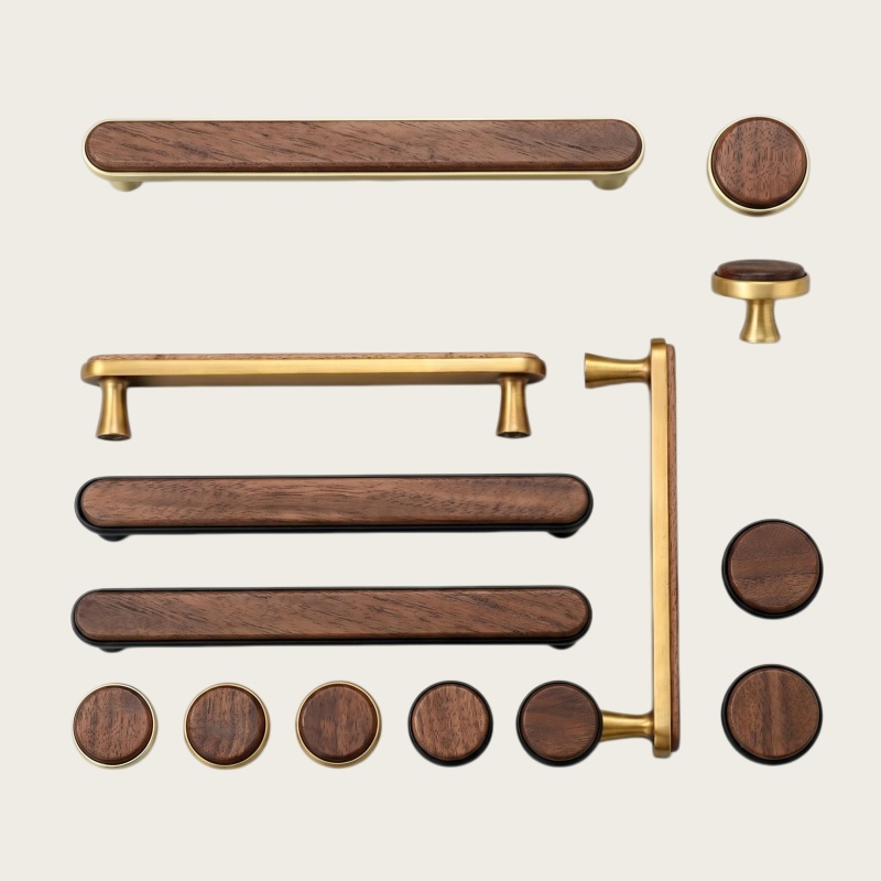 Solid Walnut Wood Japanese Kit - Japanese Furniture Hardware recension och pris